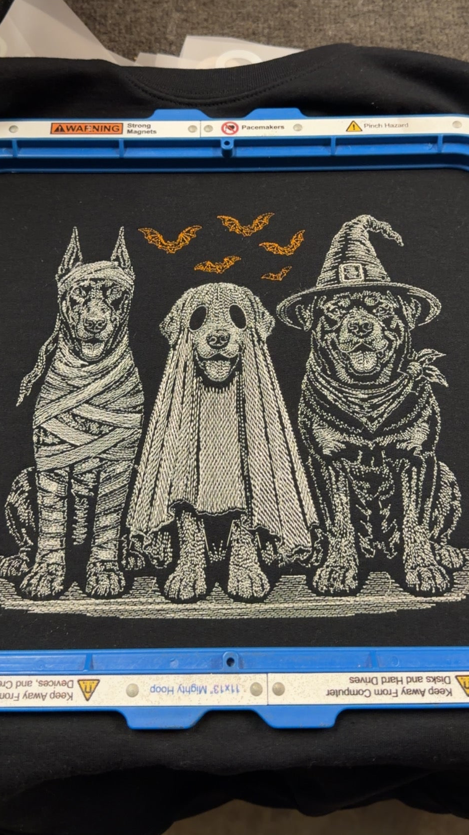 Embroidered Dog Crewnecks