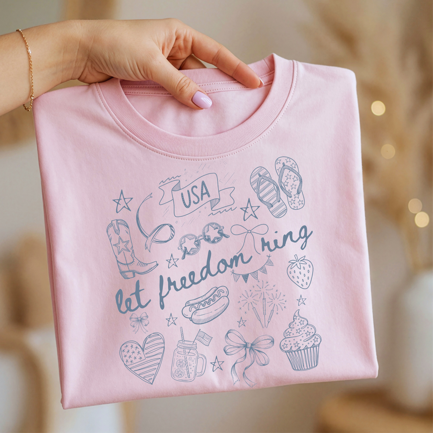 Let Freedom Ring Graphic Tee