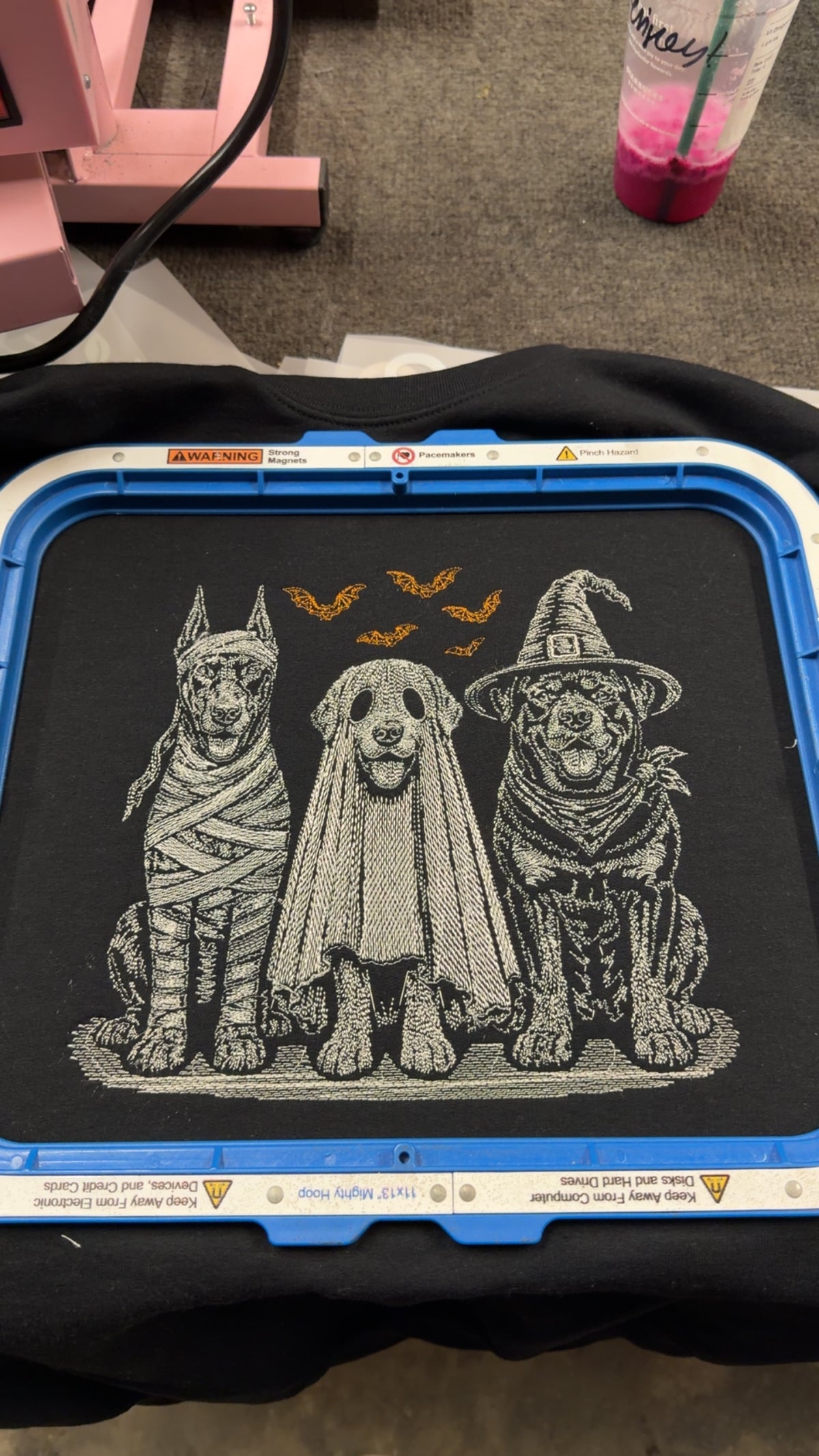 Embroidered Dog Crewnecks