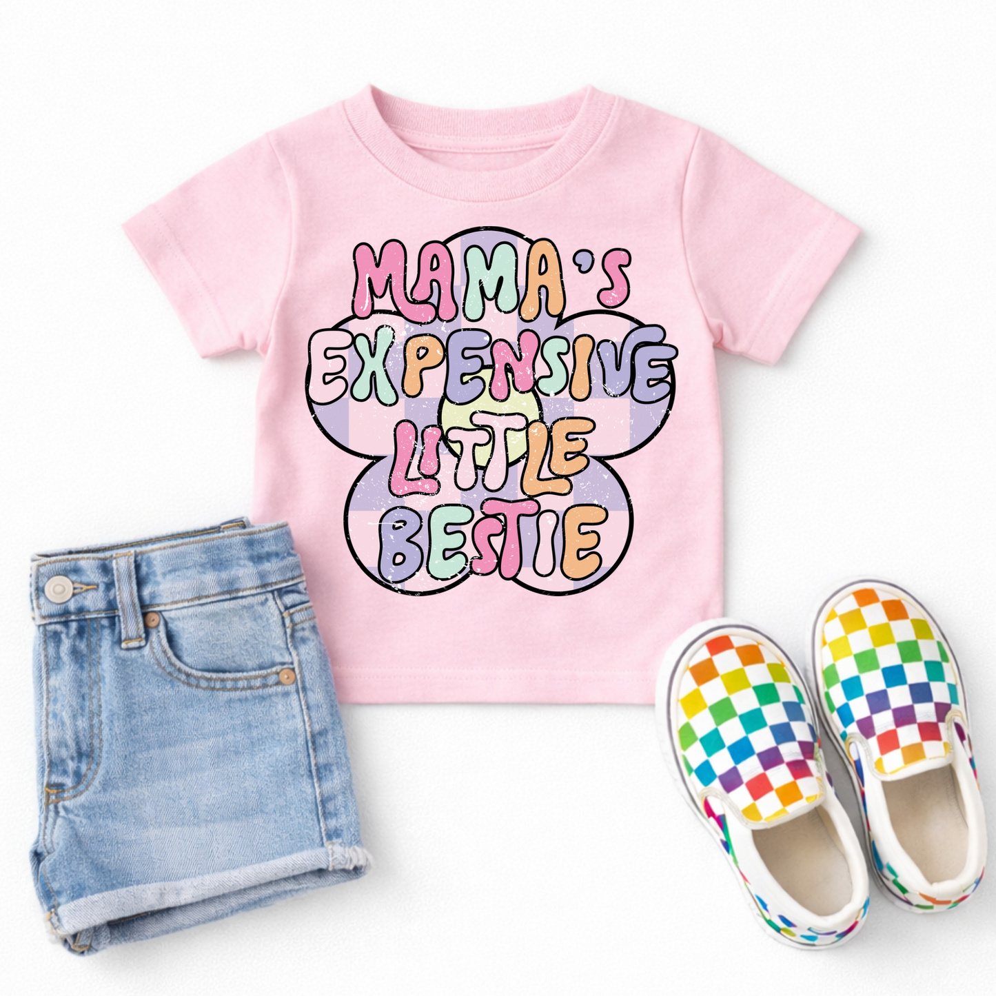 Mamas Expensive Bestie Kids graphic tee