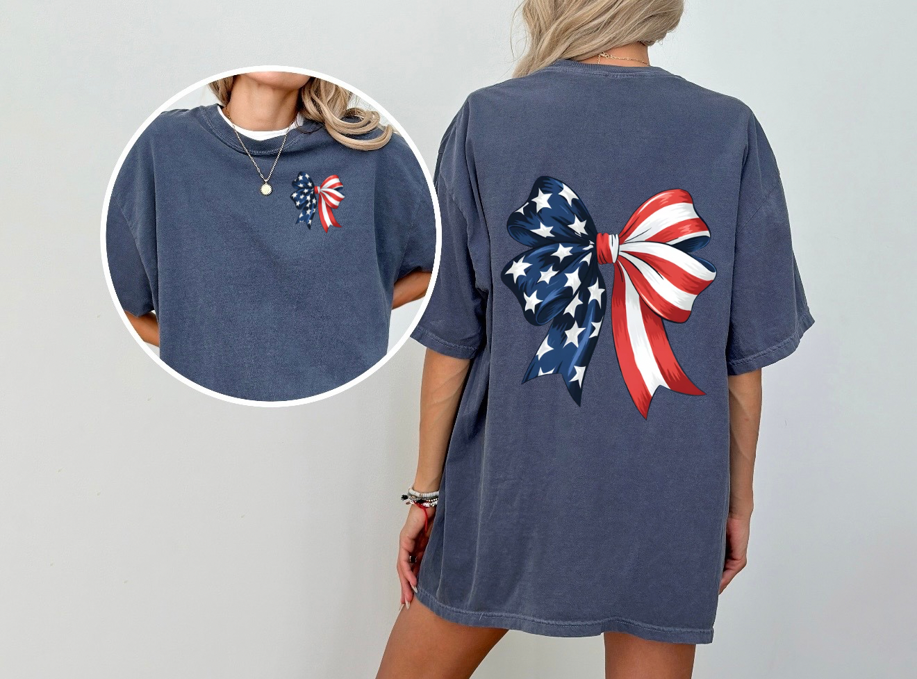 Festive Bow Graphic Tee